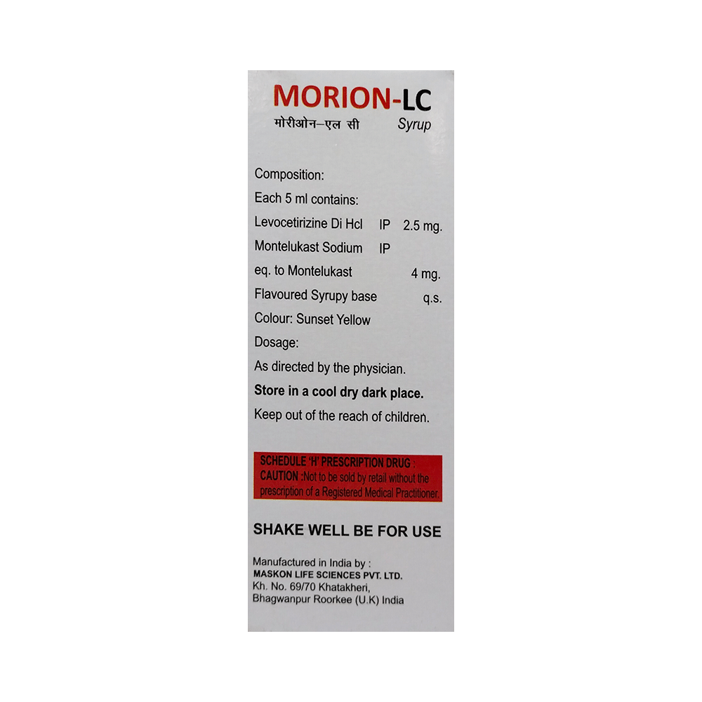 Morion-LC Syrup - Image 2