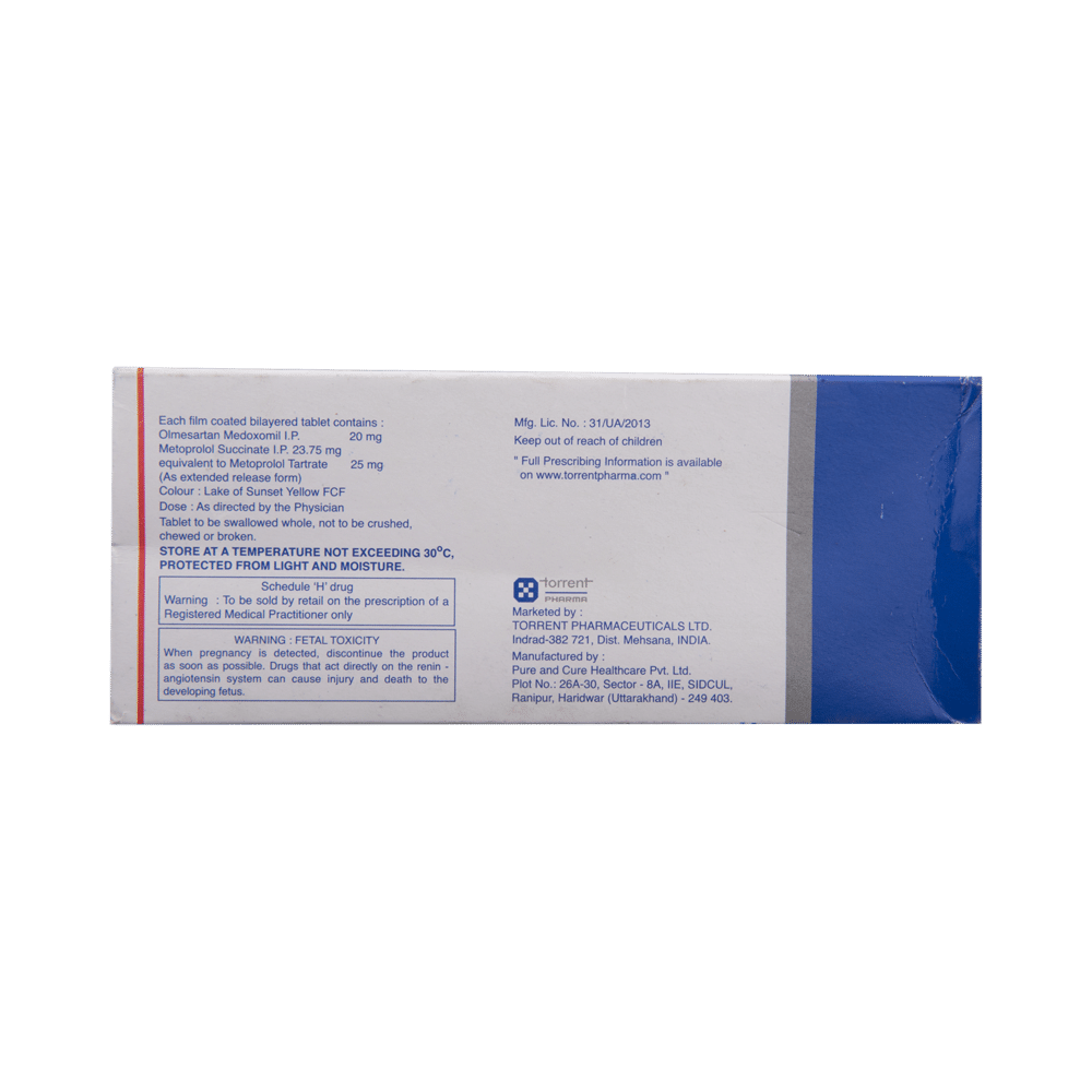 Olmetor M 25 Tablet - Image 3