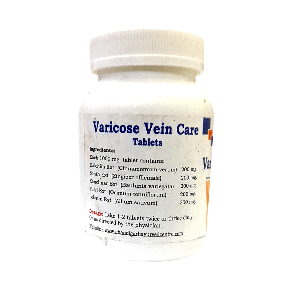 Chandigarh Ayurved Centre Varicose Vein Care  Tablet - Image 3
