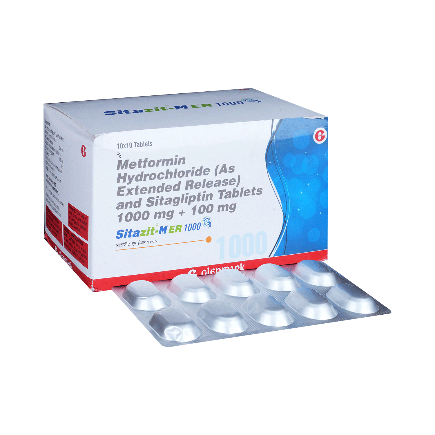 Sitazit-M ER 1000 Tablet