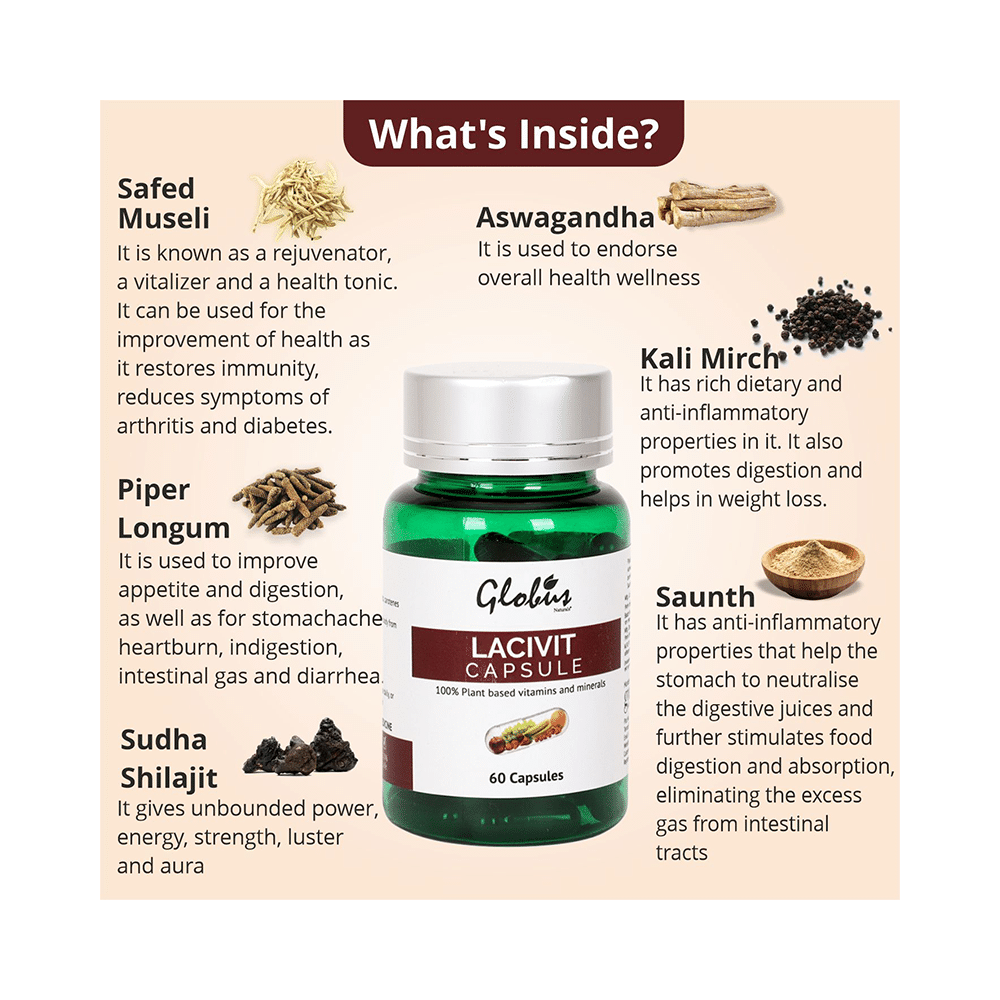 Globus Naturals Lacivit Capsule - Image 5