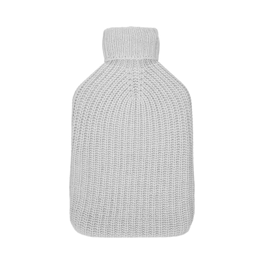 OPQ Silver Plastic Cap Hot Water Bag with Cover - Image 1