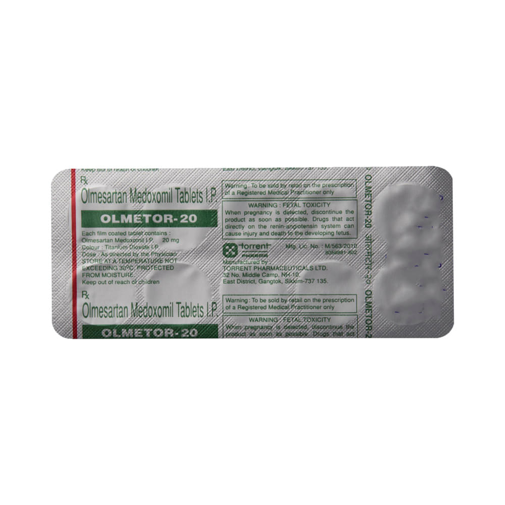 Olmetor 20 Tablet - Image 5