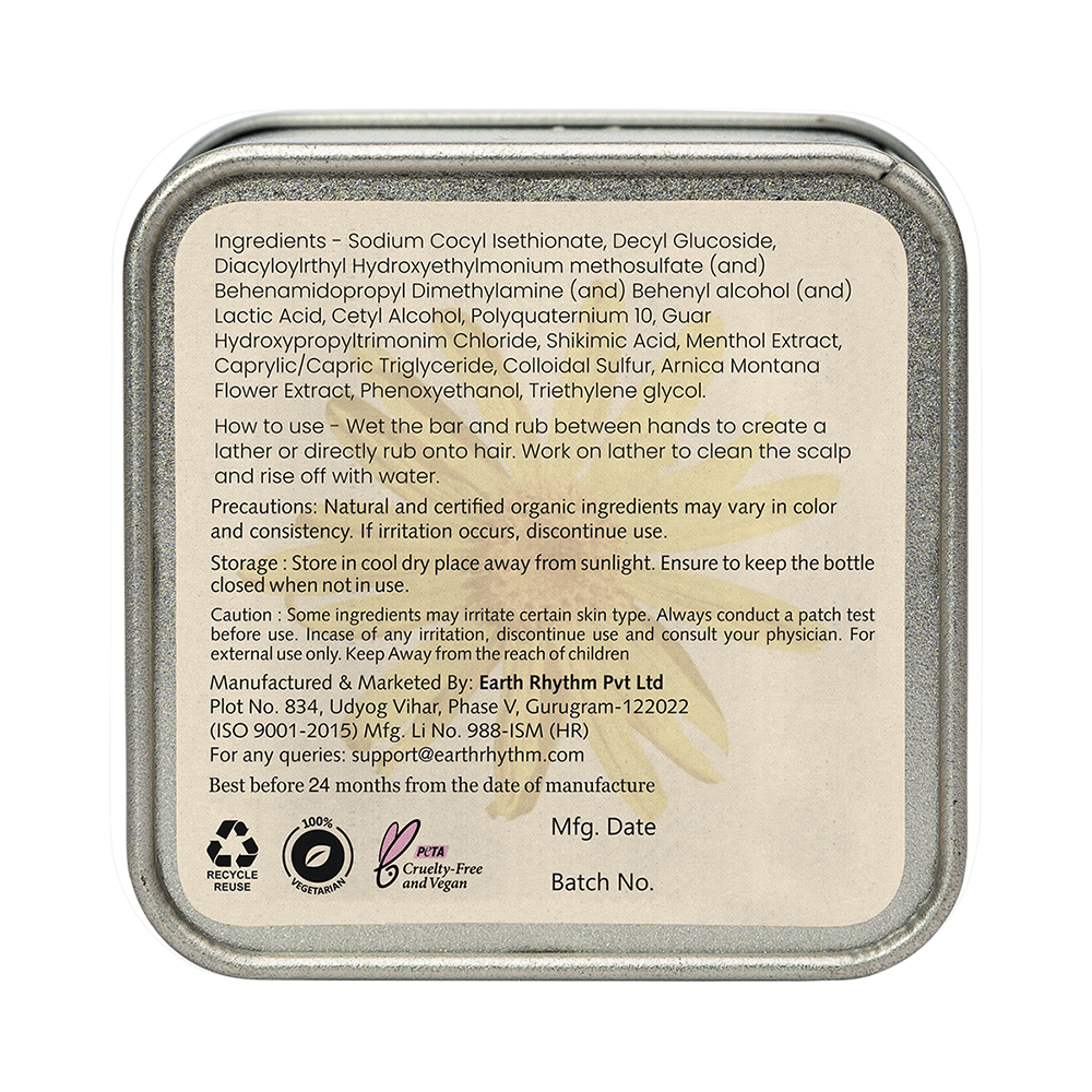 Earth Rhythm Shampoo Bar Anti-Dandruff - Image 2