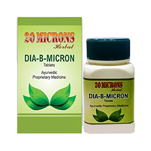 20 Microns Herbal Dia-B-Micron Tablet - Image 1