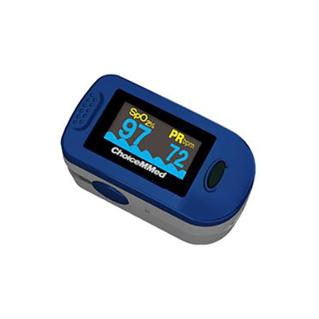 ChoiceMMed MD300C2 Fingertip Pulse Oximeter Blue - Image 2