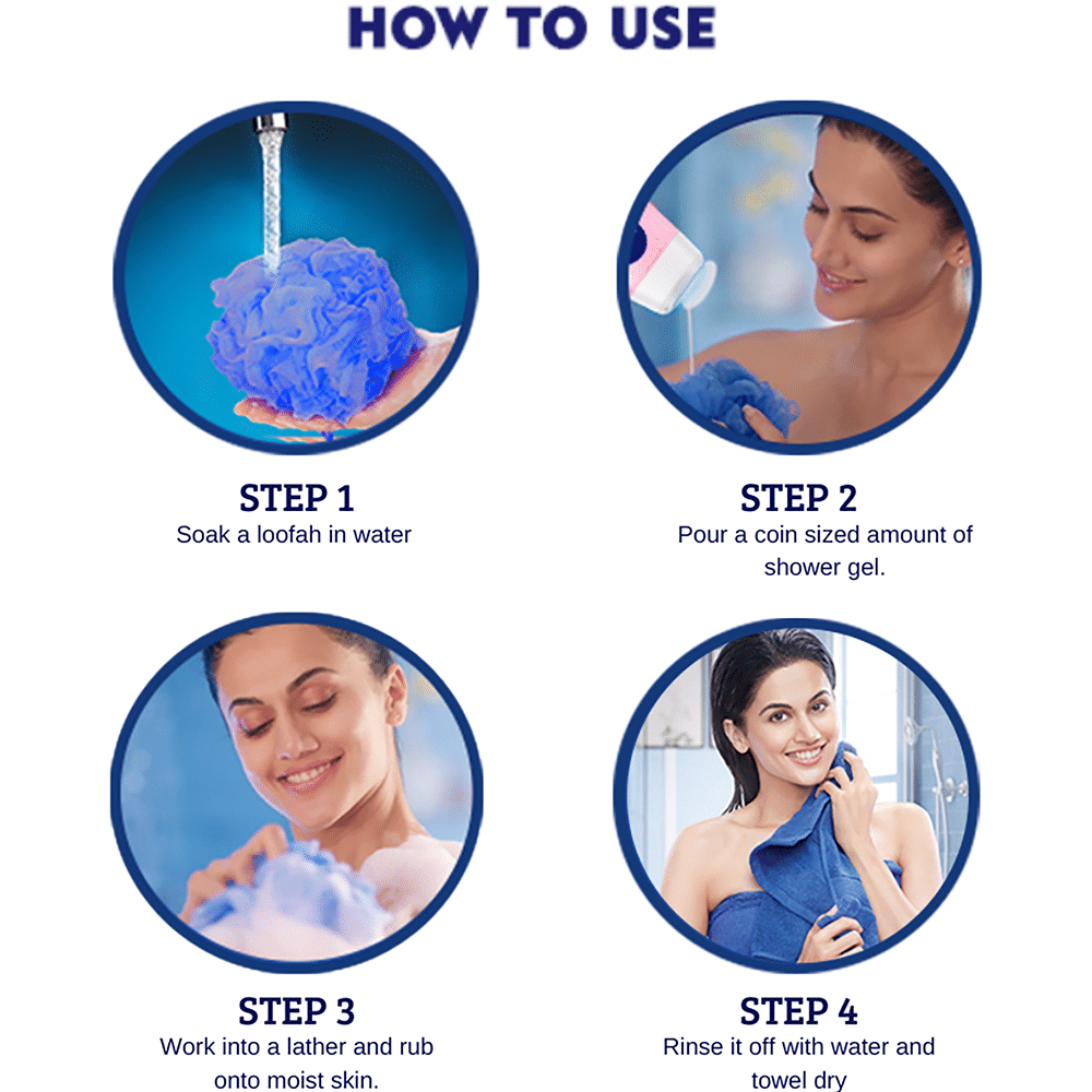 Nivea Nivea Shower Gel Frangipani & Oil - Image 4