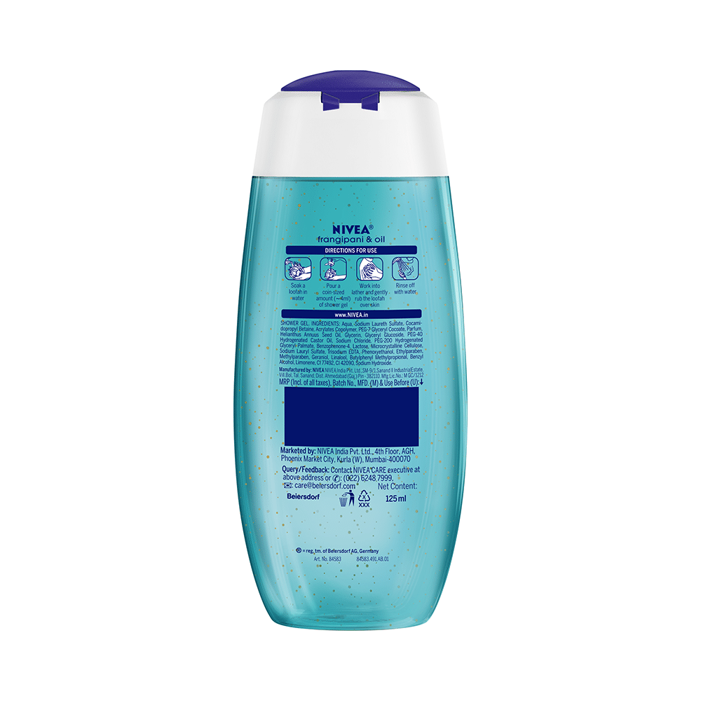 Nivea Nivea Shower Gel Frangipani & Oil - Image 2