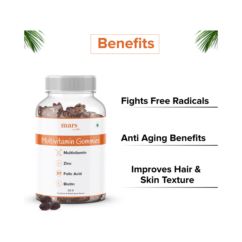 Mars Multivitamin Gummies Cranberry & Mixed Berry - Image 4