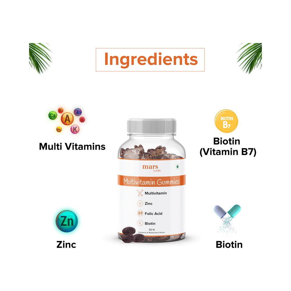 Mars Multivitamin Gummies Cranberry & Mixed Berry - Image 6