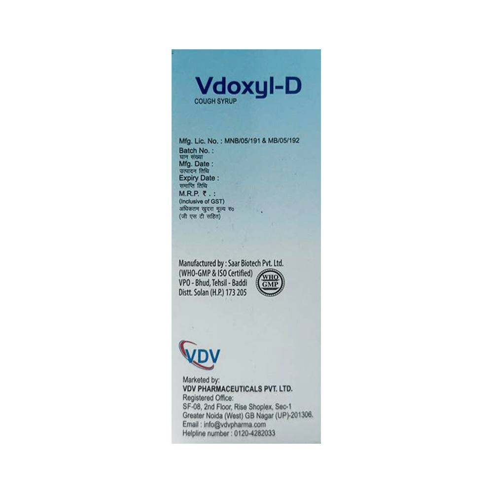 Vdoxyl-D Syrup - Image 2