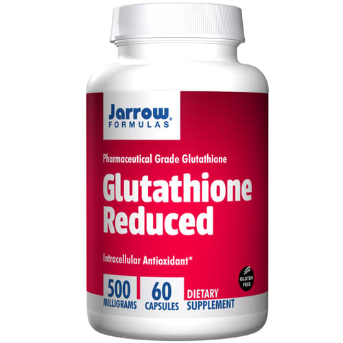 Jarrow Formulas Glutathione Reduced 500mg Capsule | Intracellular Antioxidant - Image 1