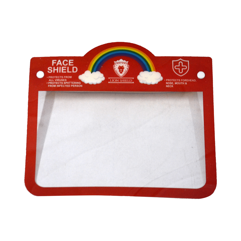 Lion Shield Rainbow Face Shield for Children - Image 2