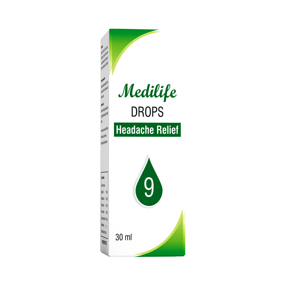 Medilife No 9 Headache Relief Drop (30ml Each) - Image 1