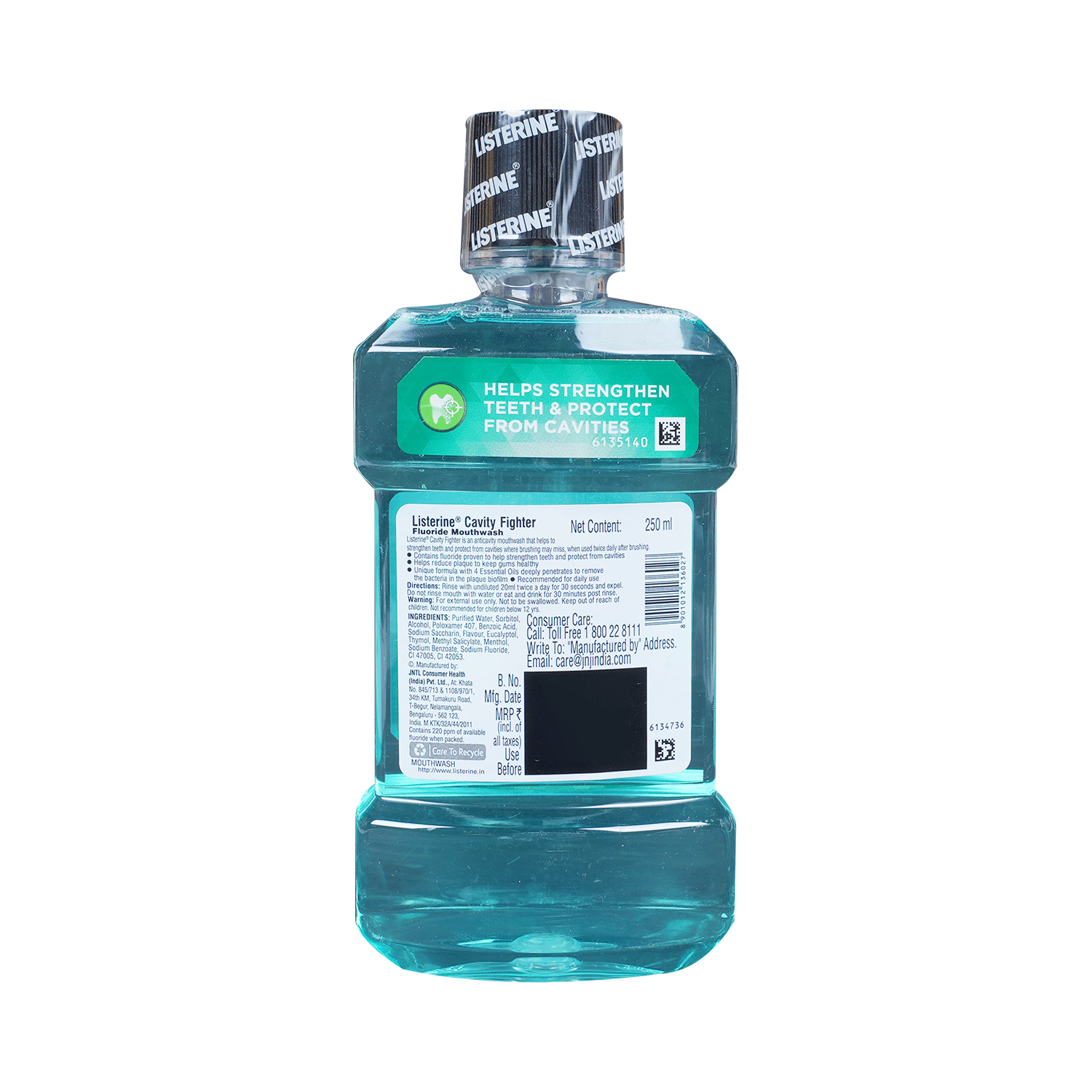 Listerine Cavity Fighter | For Gum Problems, Bad Breath & Plaque | Mouth Wash - Image 3