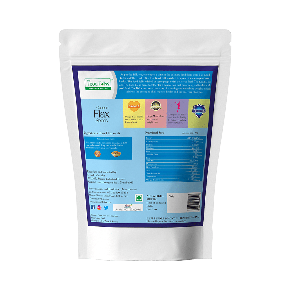The Food Folks Chosen Flax Seeds - Image 2