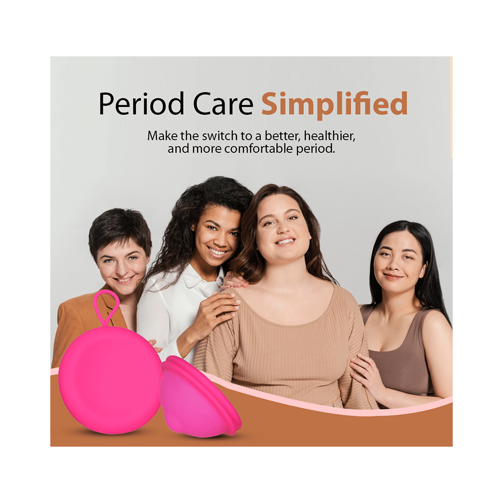 MYKI Silicon Perfect Soft Menstrual Disc Pink Medium - Image 2