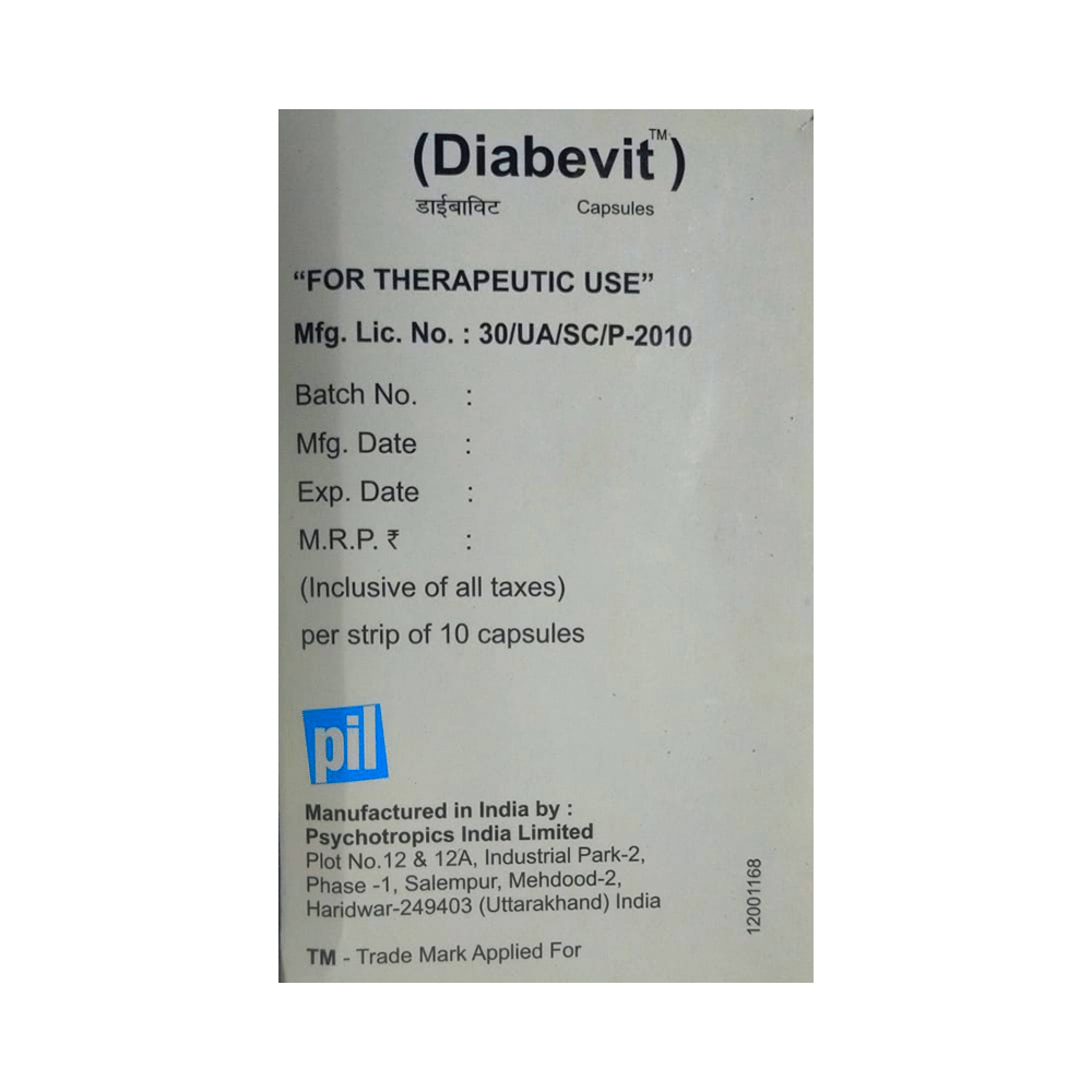 Diabevit Capsule - Image 3