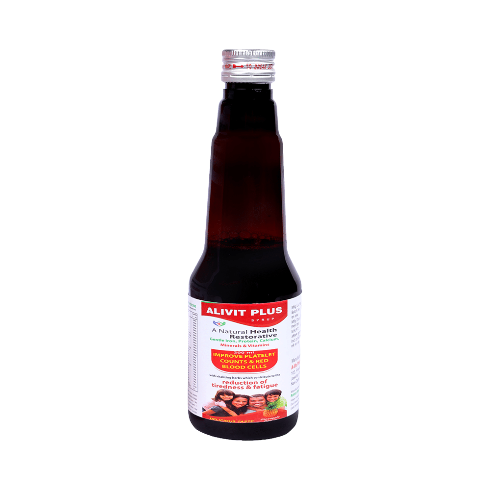 Alivit Plus Syrup Pineapple - Image 3