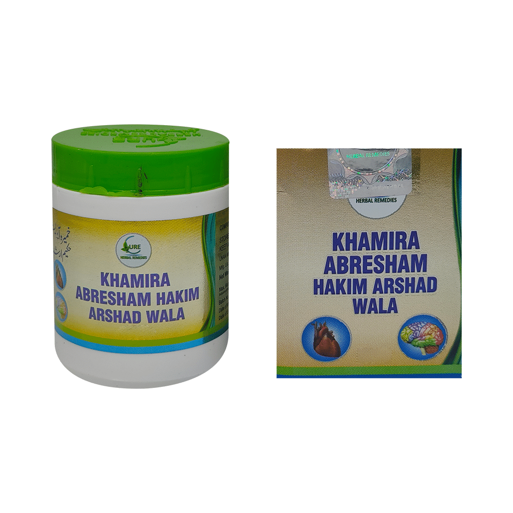 Cure Herbal Remedies Khamira Abresham Hakim Arshad Wala - Image 4