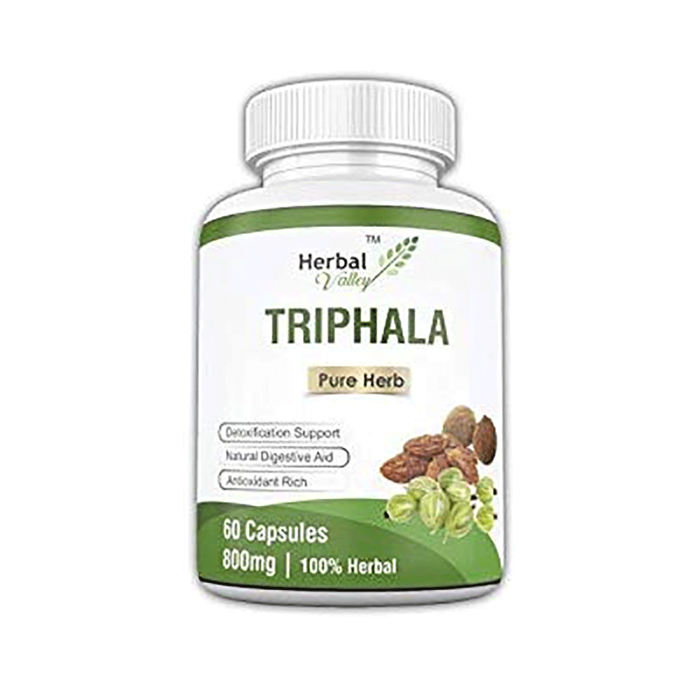Herbal Valley Triphala 800mg Capsule