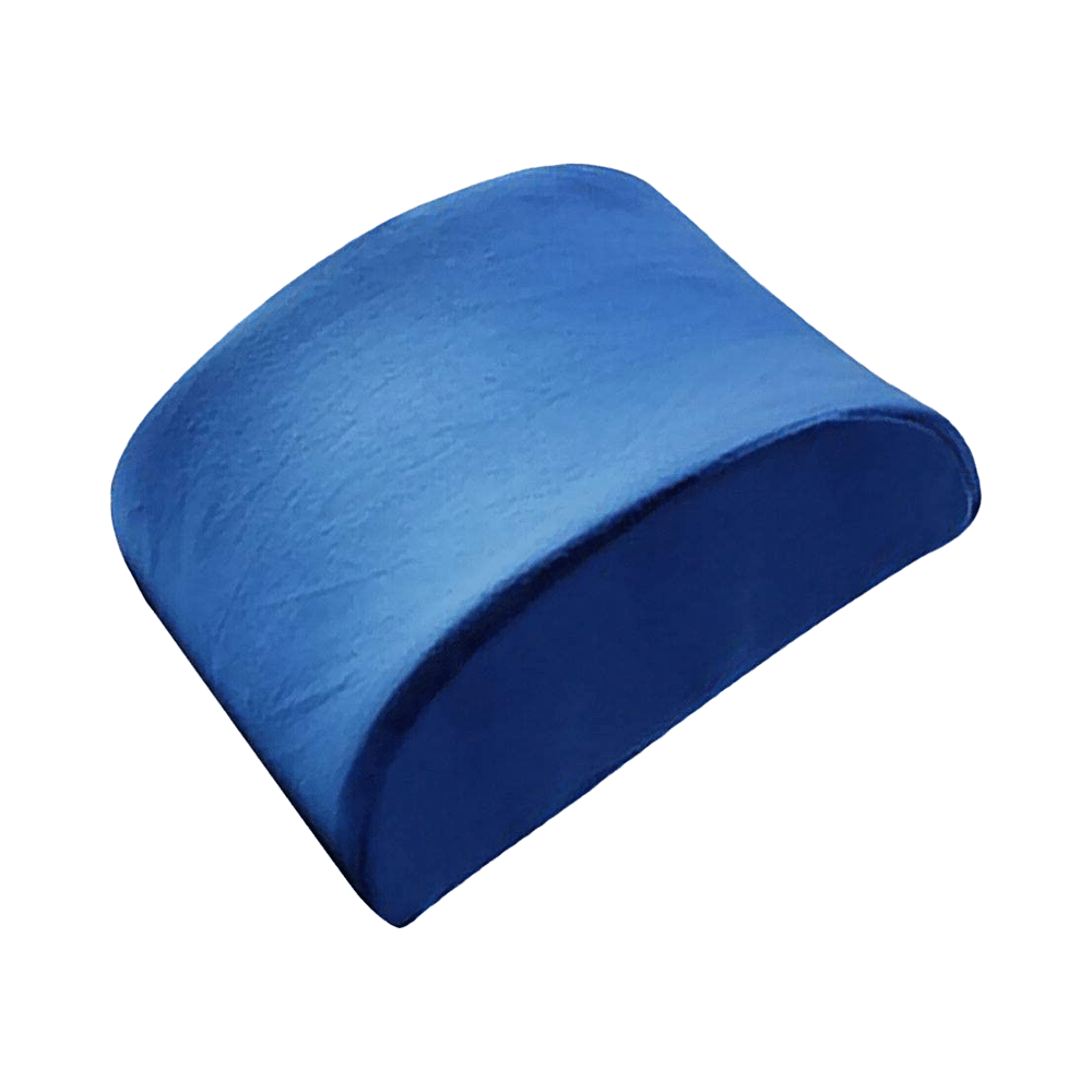 4V1 BKR10 Orthopedic Lumbar Support Pillow Standard Blue - Image 1