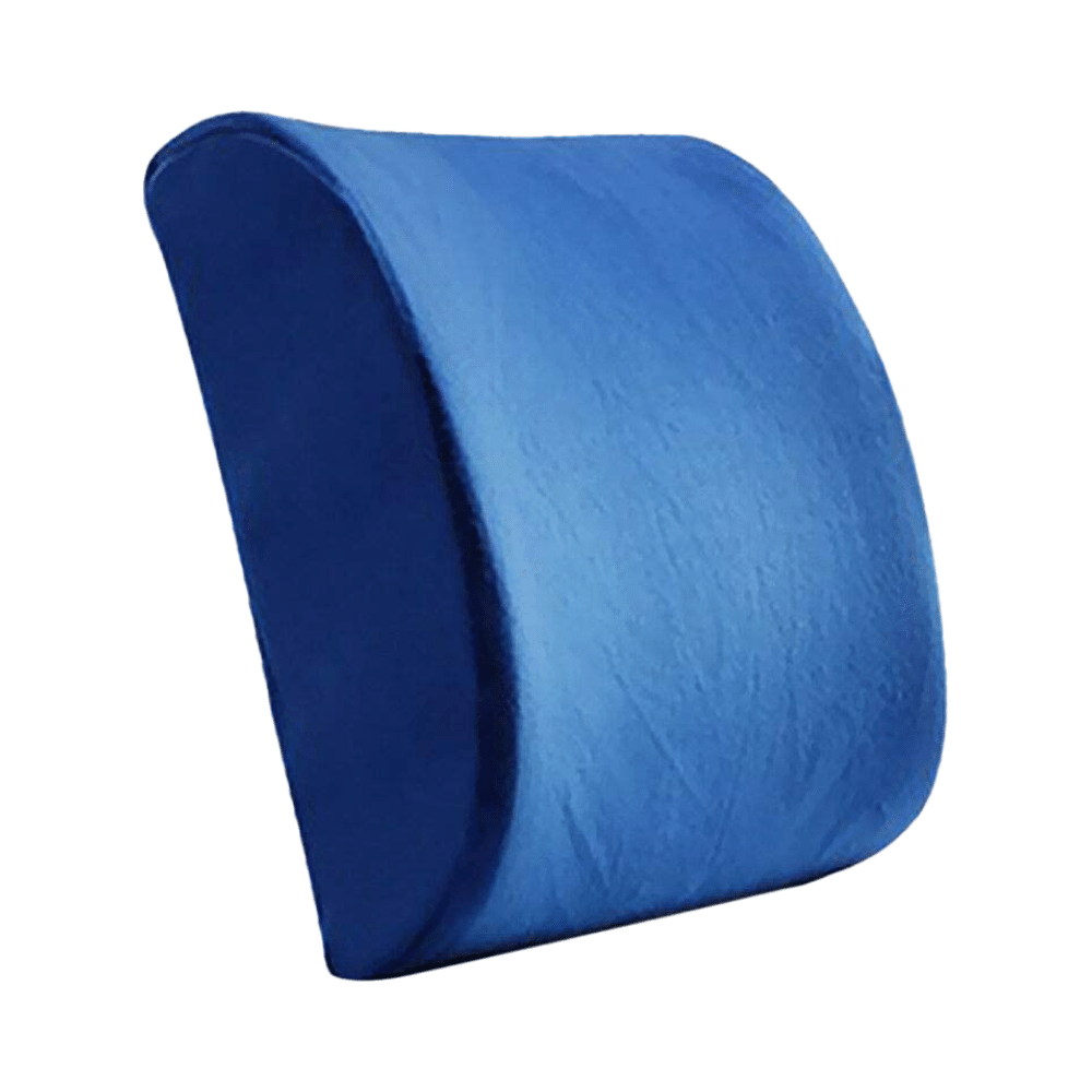 4V1 BKR10 Orthopedic Lumbar Support Pillow Standard Blue - Image 2