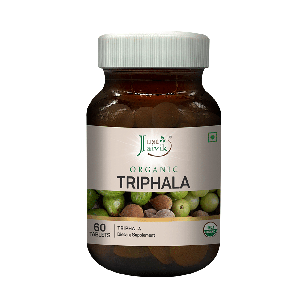 Just Jaivik Organic Triphala Tablet - Image 3