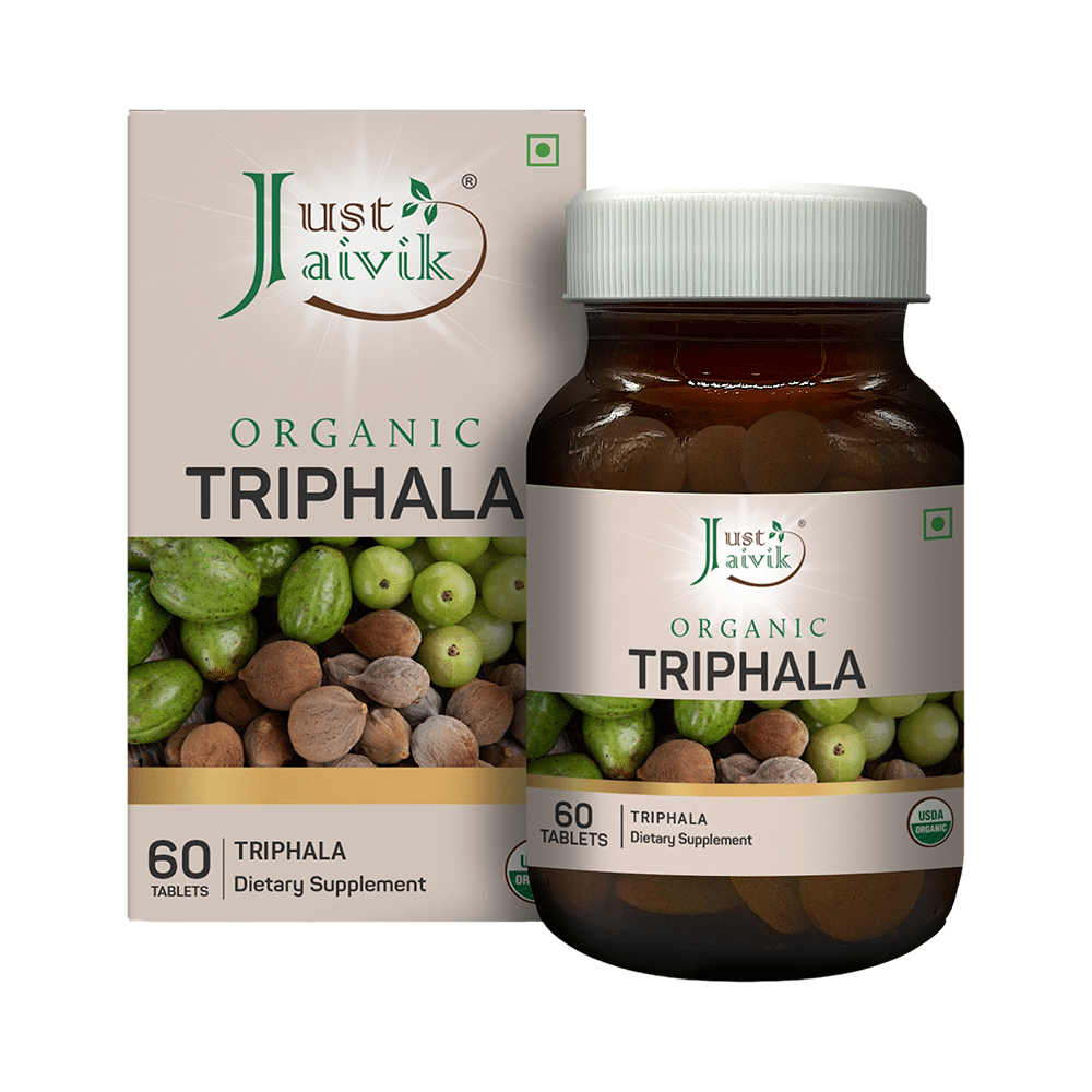 Just Jaivik Organic Triphala Tablet - Image 1