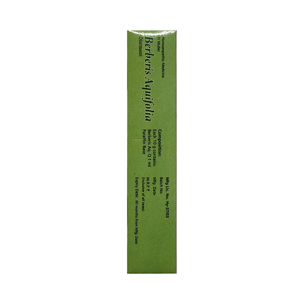Fr Muller Berberis Aquifolia Ointment - Image 7