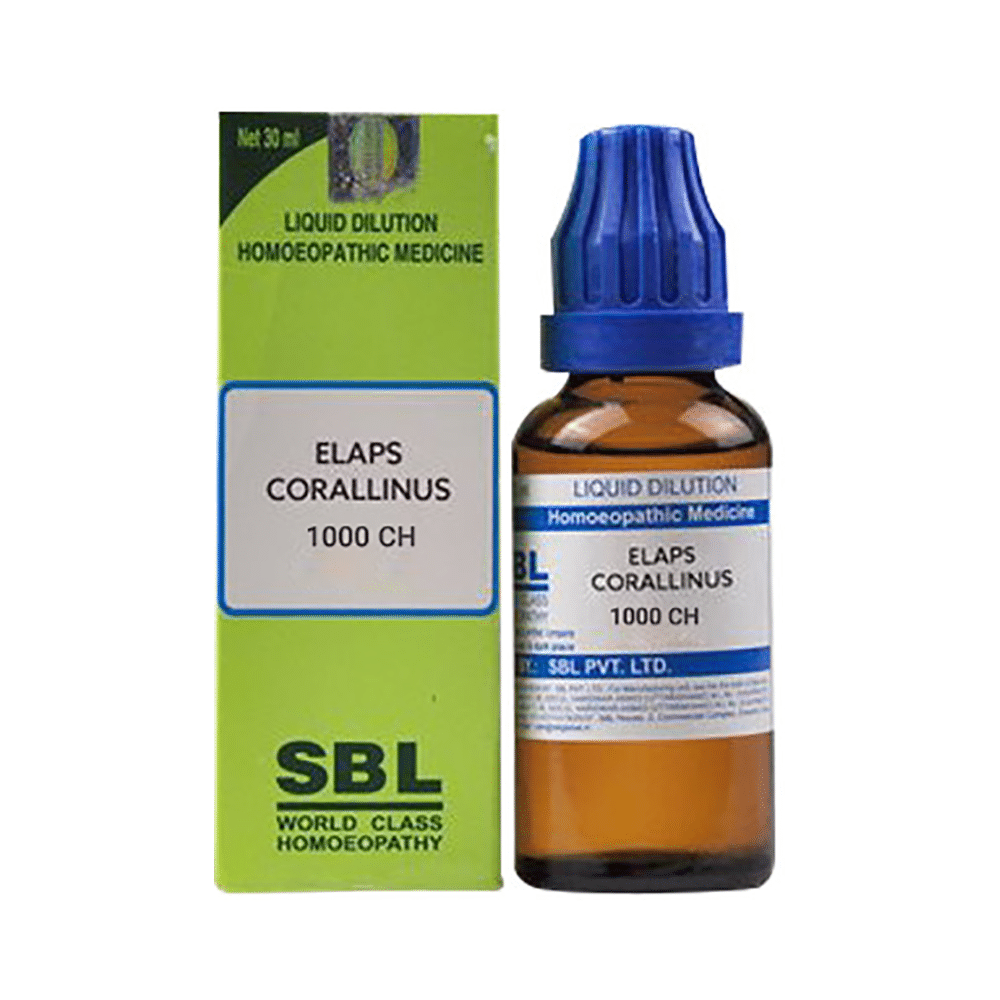 SBL Elaps Corallinus Dilution 1000 CH - Image 1