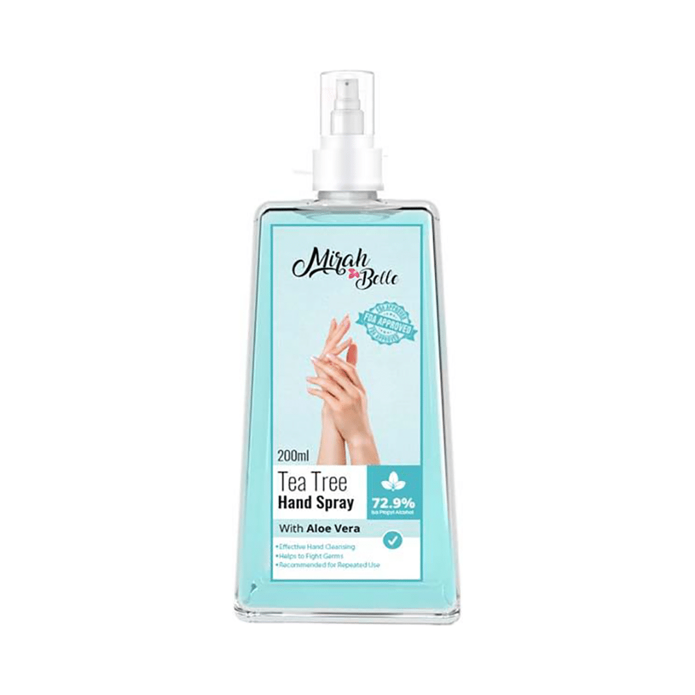 Mirah Belle Hand Spray Sanitizer (200ml Each) Tea Tree with Aloe Vera - Image 1