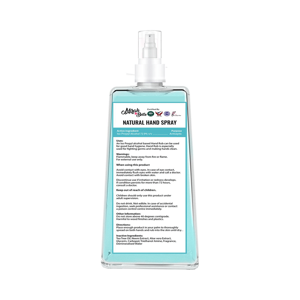 Mirah Belle Hand Spray Sanitizer (200ml Each) Tea Tree with Aloe Vera - Image 2