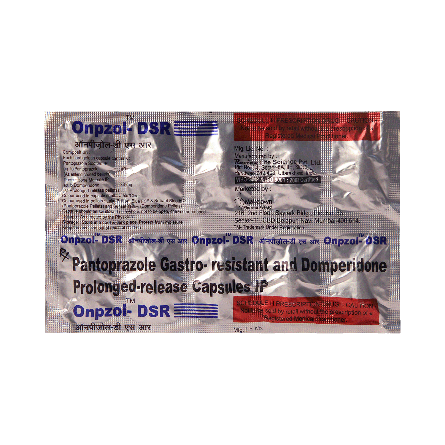 Onpzol D 30mg/40mg Capsule SR - Image 3