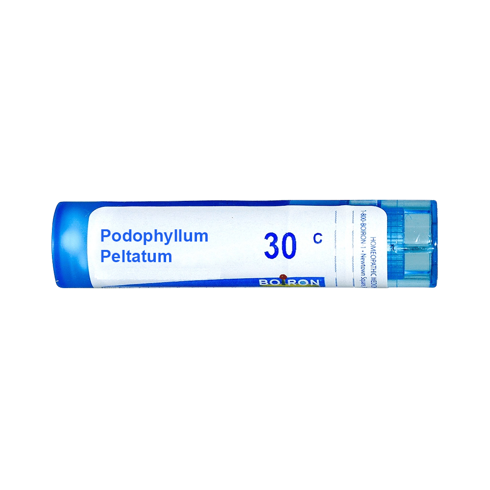 Boiron Podophyllum Peltatum Multi Dose Approx 80 Pellets 30 CH - Image 1