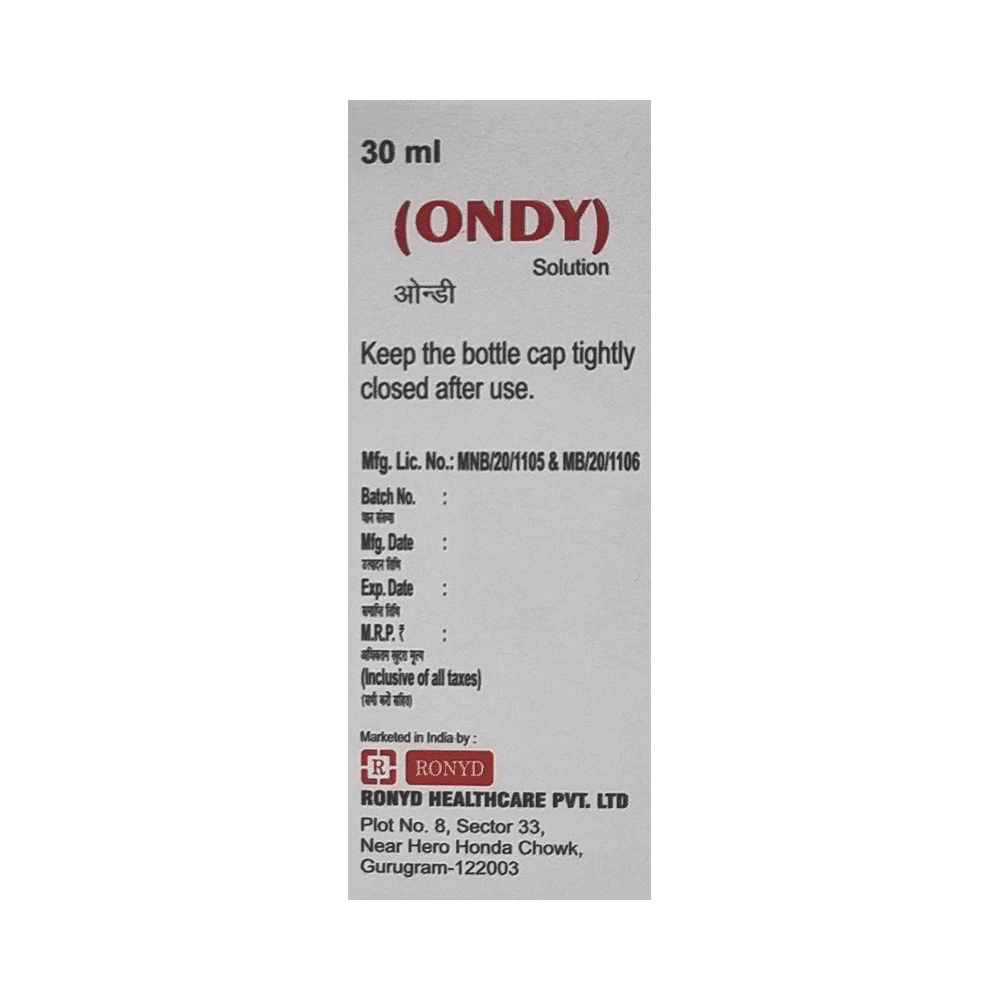 Ondy 2mg/5ml Syrup - Image 3
