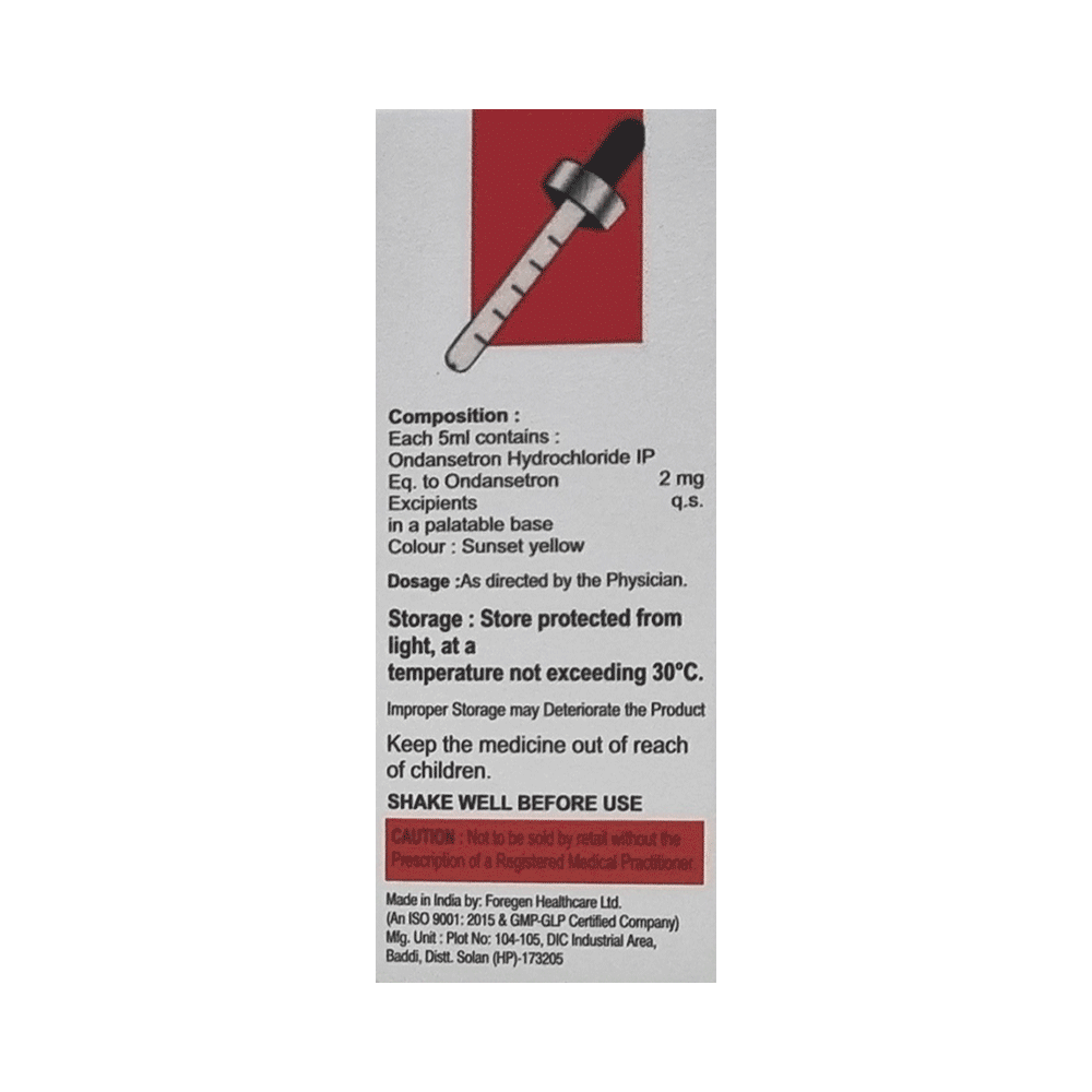 Ondy 2mg/5ml Syrup - Image 2