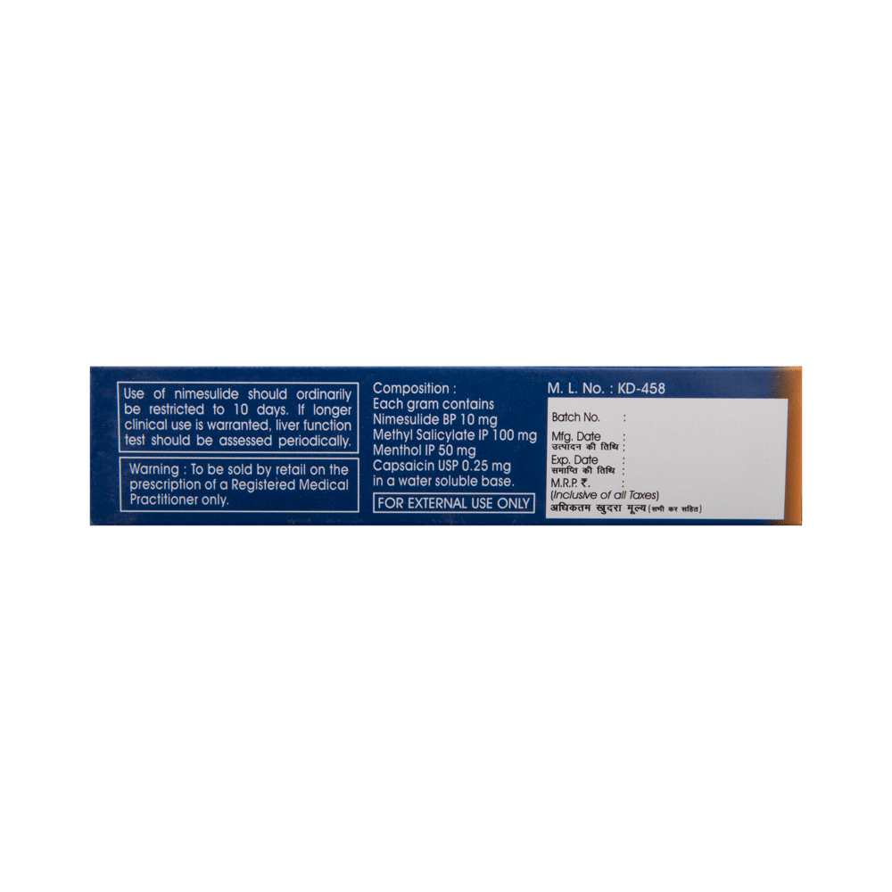 Nizer Gel | For Quick Relief from Pain, Swelling & Inflammation - Image 2