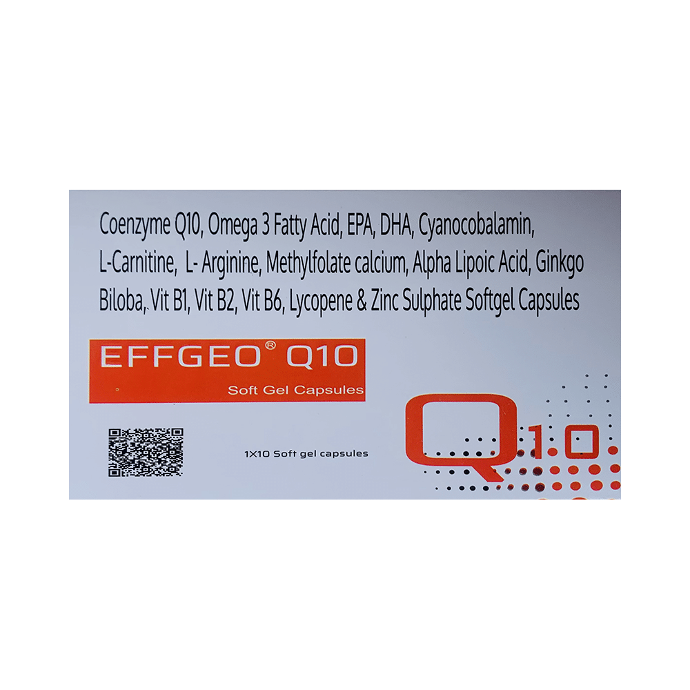 Effgeo Q10 Softgel Capsule - Image 1