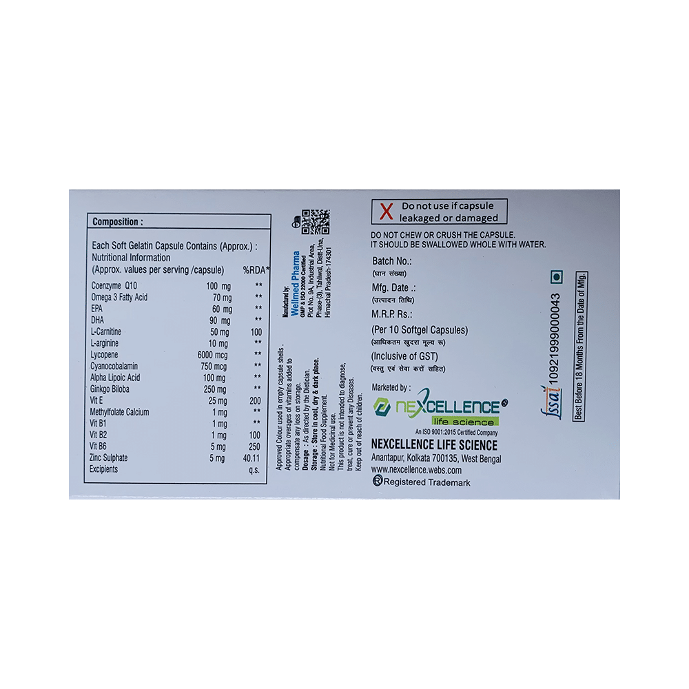 Effgeo Q10 Softgel Capsule - Image 2