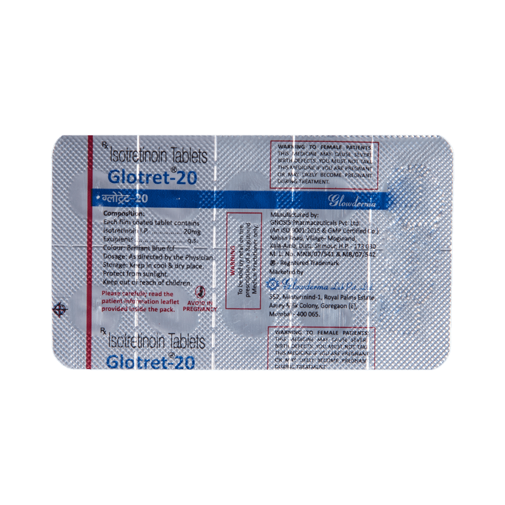 Glotret 20 Tablet - Image 5