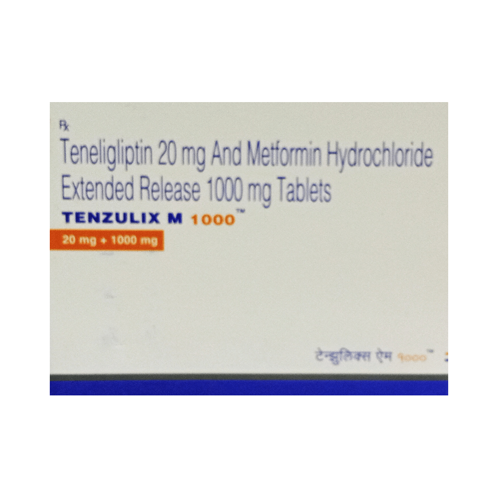 Tenzulix M 1000 Tablet ER