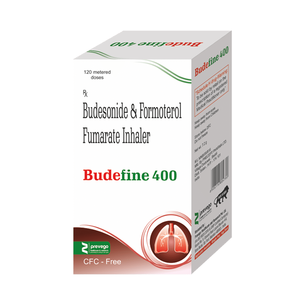 Budefine 6mcg/400mcg Inhaler - Image 1