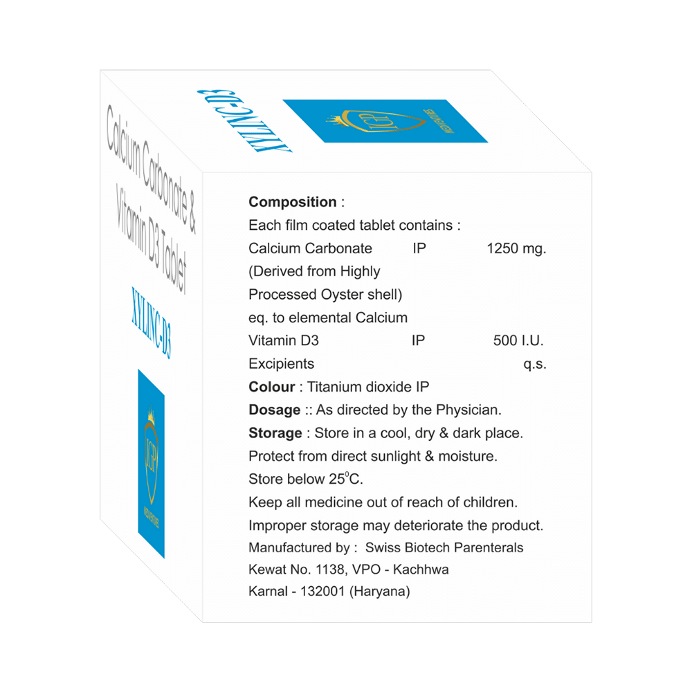 IGP Mediventures Xylinc-D3 Tablet - Image 2
