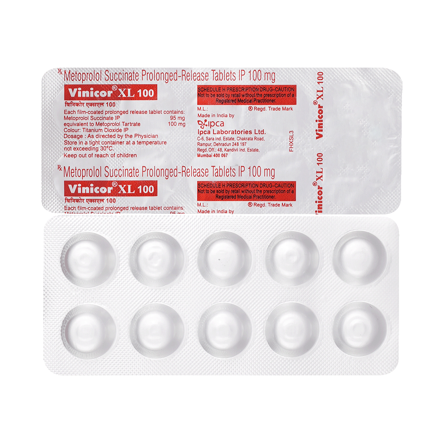 Vinicor XL 100 Tablet