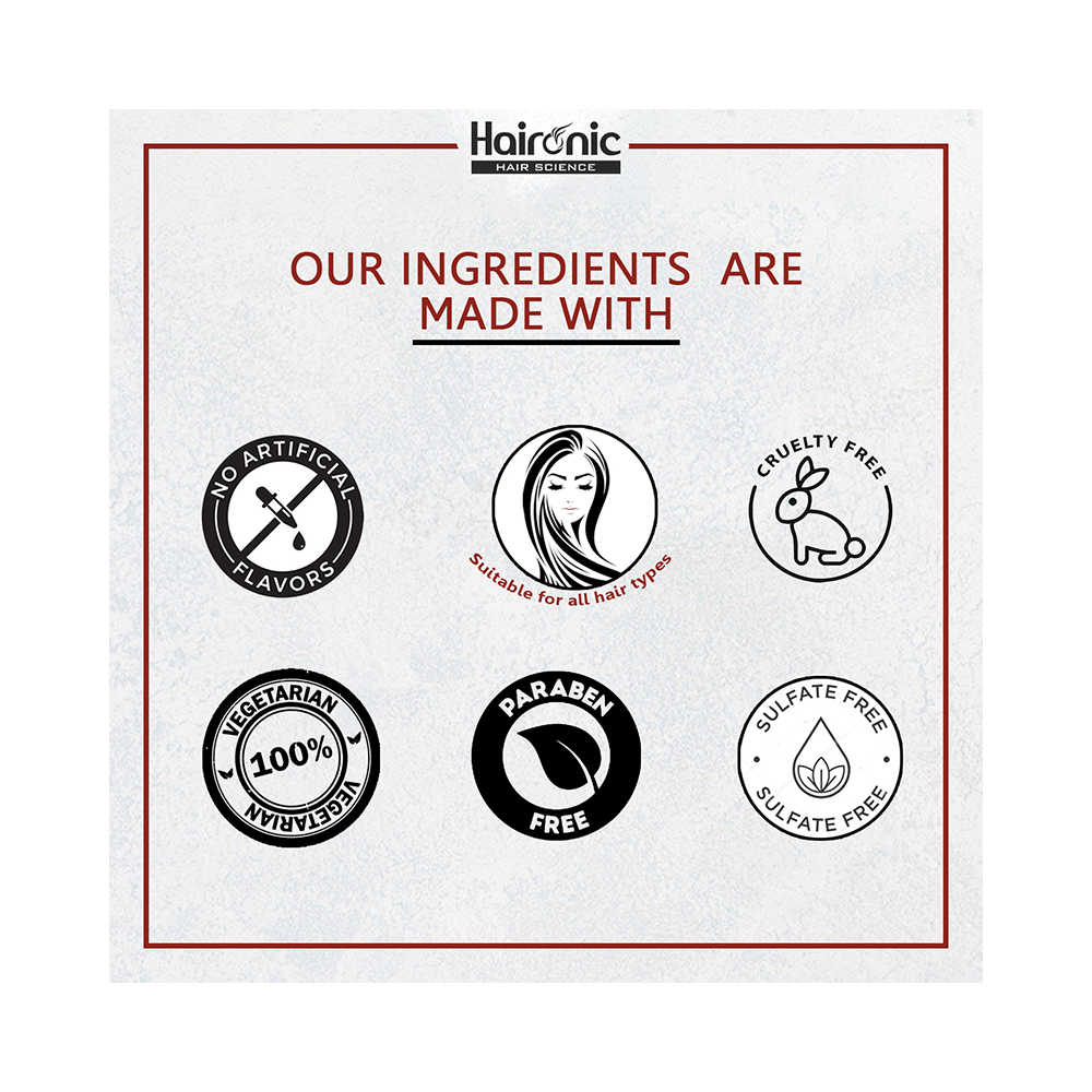 Haironic  Moroccan Argan Hair Oil - Image 7