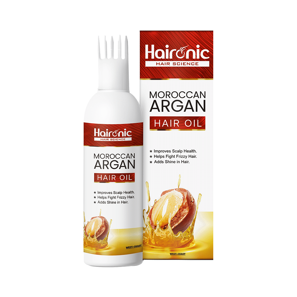 Haironic  Moroccan Argan Hair Oil - Image 1