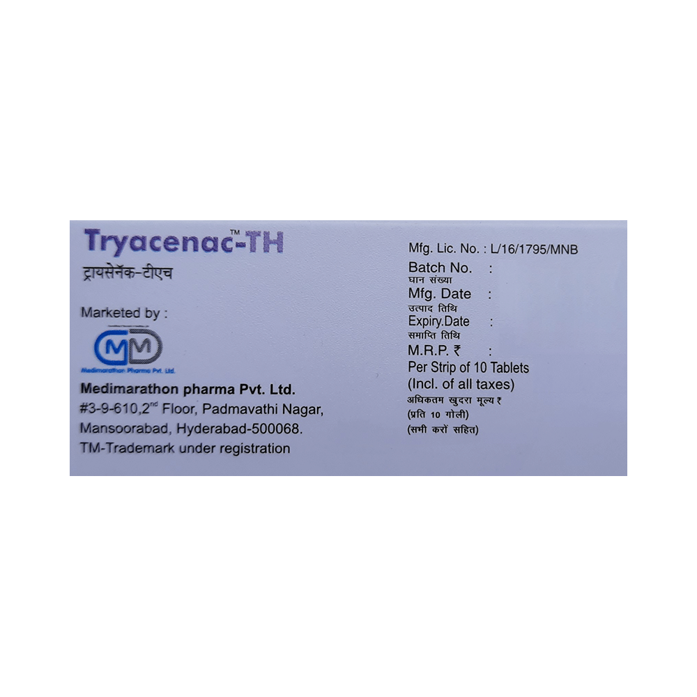 Tryacenac-TH Tablet - Image 2