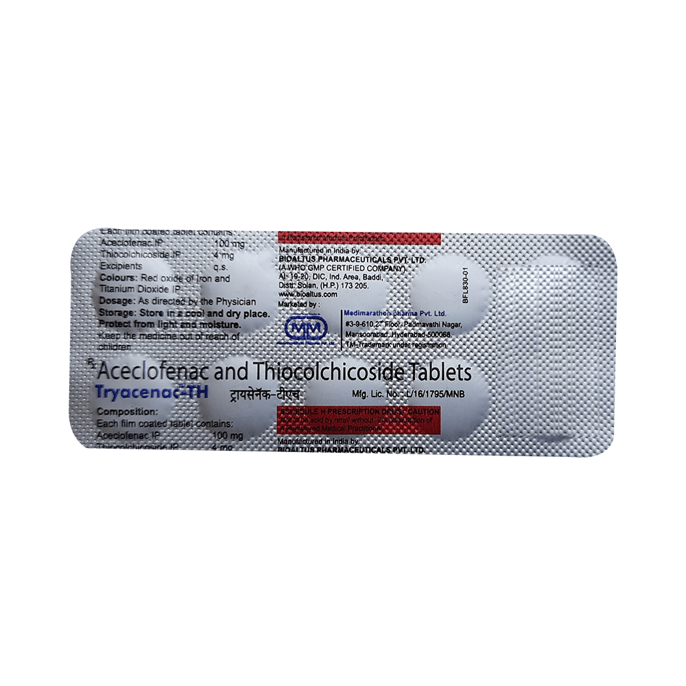Tryacenac-TH Tablet - Image 3