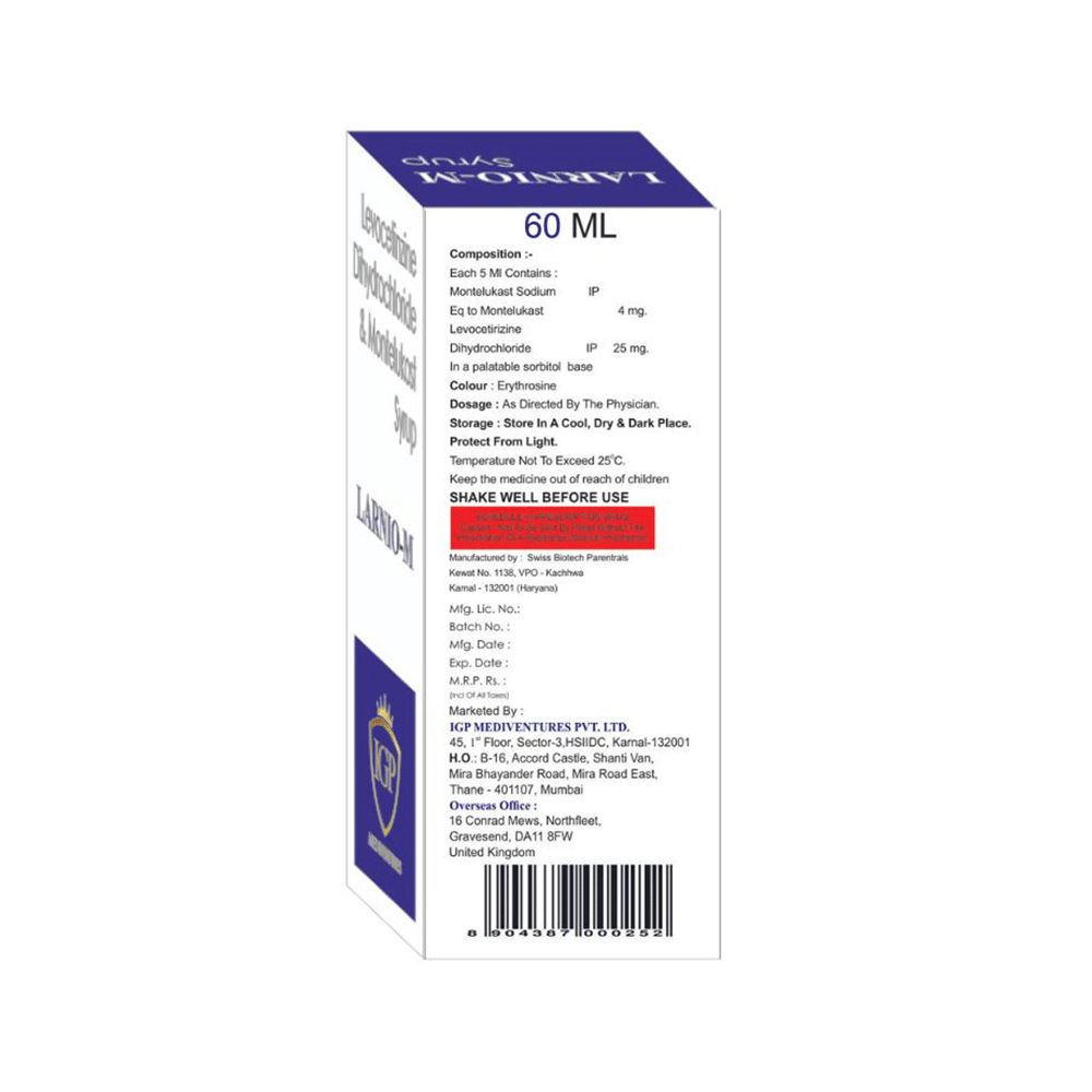 Larnio-M Syrup - Image 2